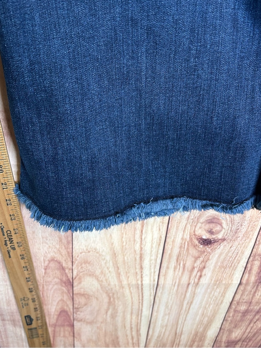 NYDJ Not Your Daughters Capri Jeans Sz 26W 4XL blue Wide Leg Lift Tuck $100 - Picture 15 of 16